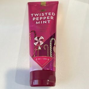 TWISTED PEPPERMINT BODY CREAM BATH AND BODY WORKS